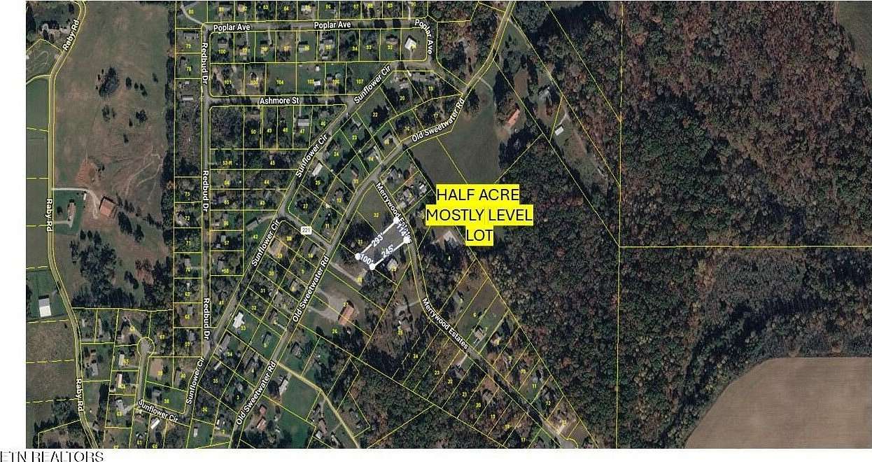 0.64 Acres of Residential Land for Sale in Sweetwater, Tennessee