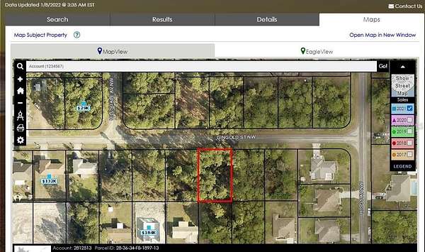 0.23 Acres of Residential Land for Sale in Palm Bay, Florida
