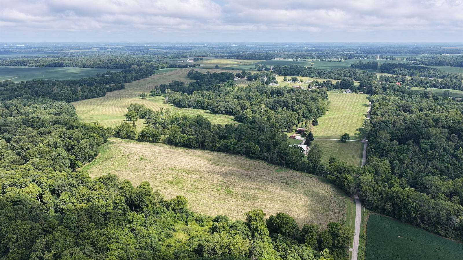 224 Acres of Land with Home for Sale in Centerville, Indiana
