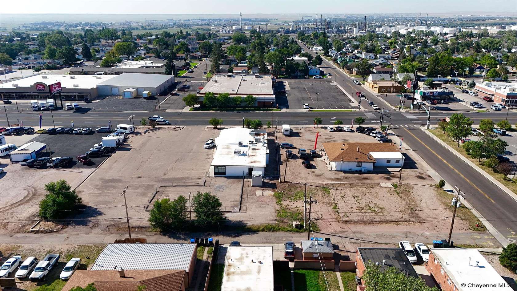 1.5 Acres of Improved Commercial Land for Sale in Cheyenne, Wyoming