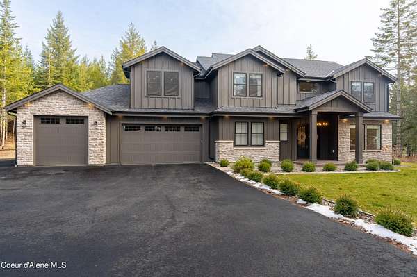 3 Acres of Land with Home for Sale in Athol, Idaho