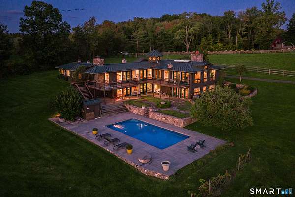 7.1 Acres of Land with Home for Sale in Bridgewater, Connecticut