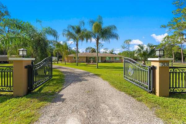5 Acres of Land with Home for Sale in Port Orange, Florida