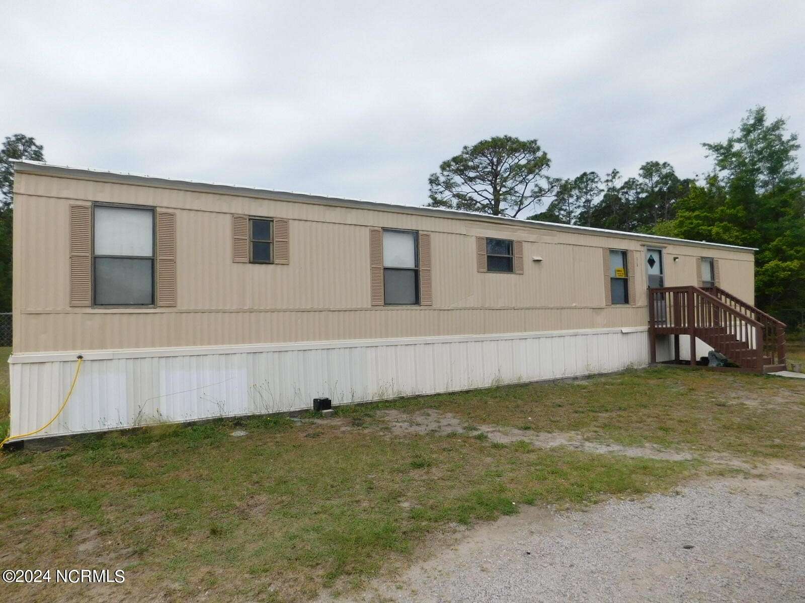 2.59 Acres of Land with Home for Lease in Newport, North Carolina