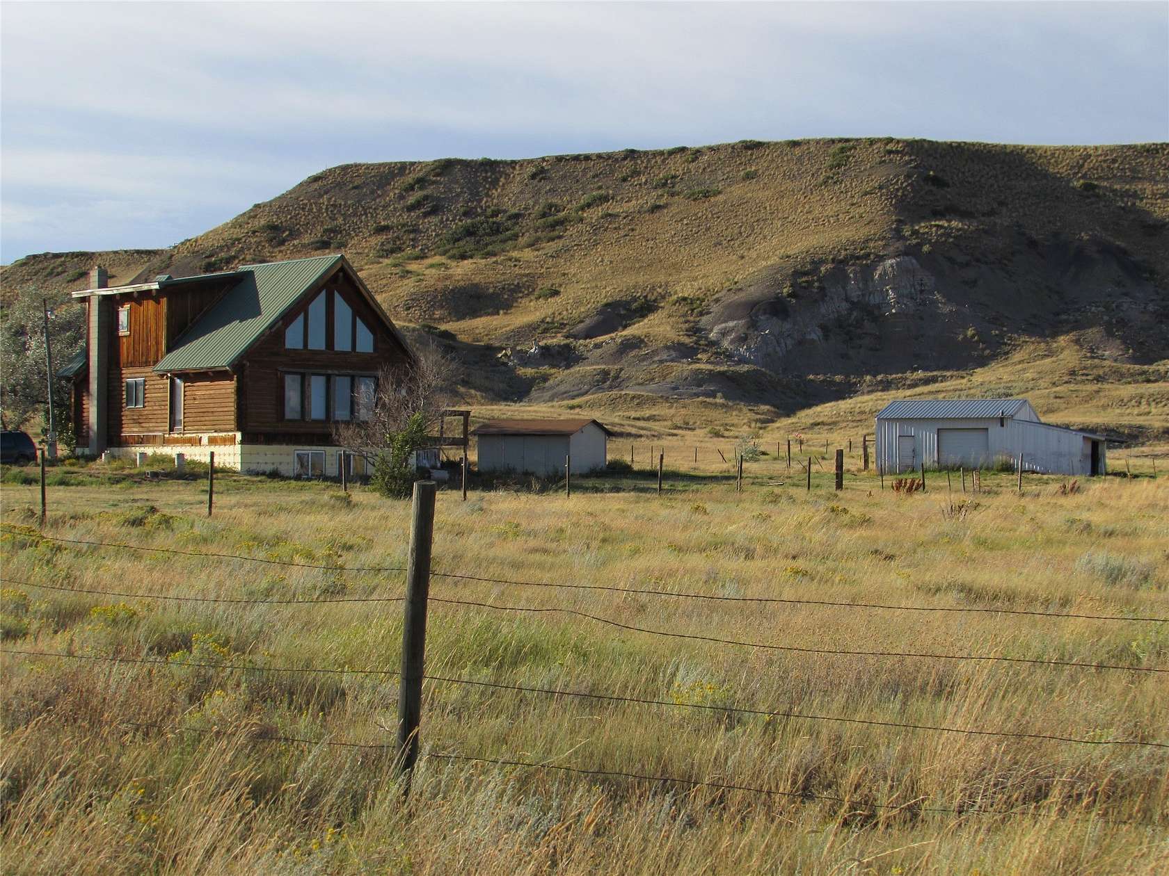 10 Acres of Land with Home for Sale in Great Falls, Montana