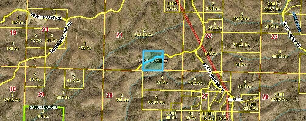 39 Acres of Recreational & Residential Land for Sale in Chadwick, Missouri