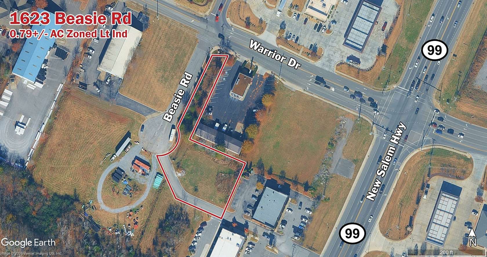 0.79 Acres of Commercial Land for Sale in Murfreesboro, Tennessee