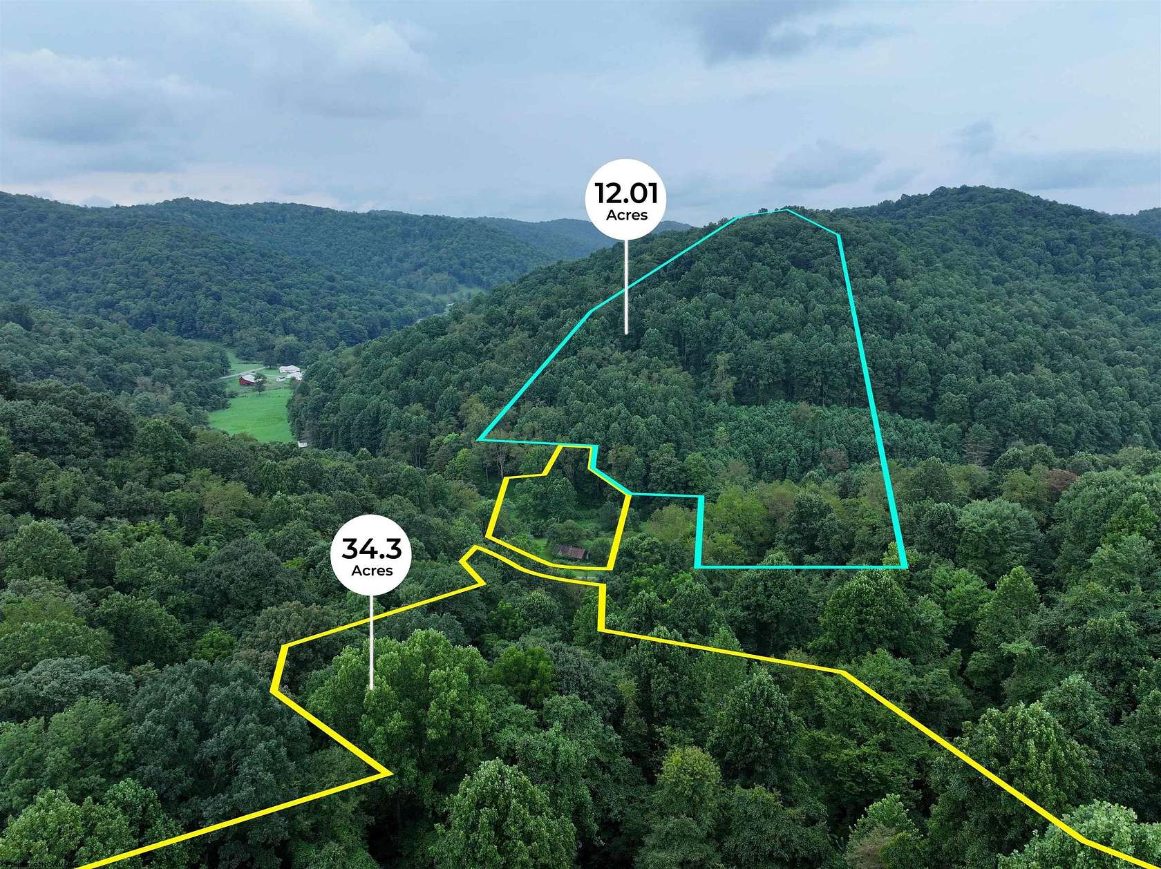 46.3 Acres of Recreational Land for Sale in Wana, West Virginia