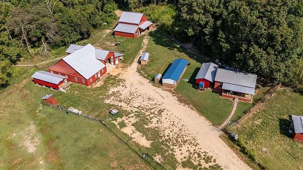 23.7 Acres of Agricultural Land with Home for Sale in Lawrenceburg, Tennessee