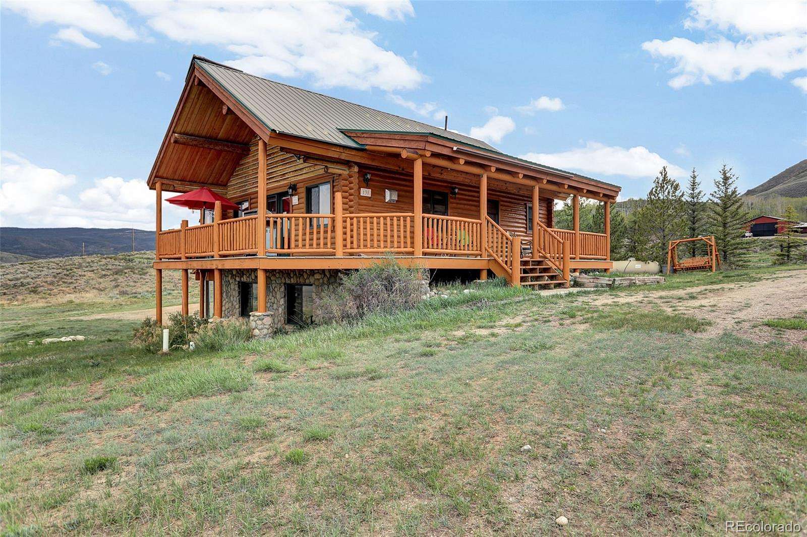 37.6 Acres of Recreational Land with Home for Sale in Granby, Colorado