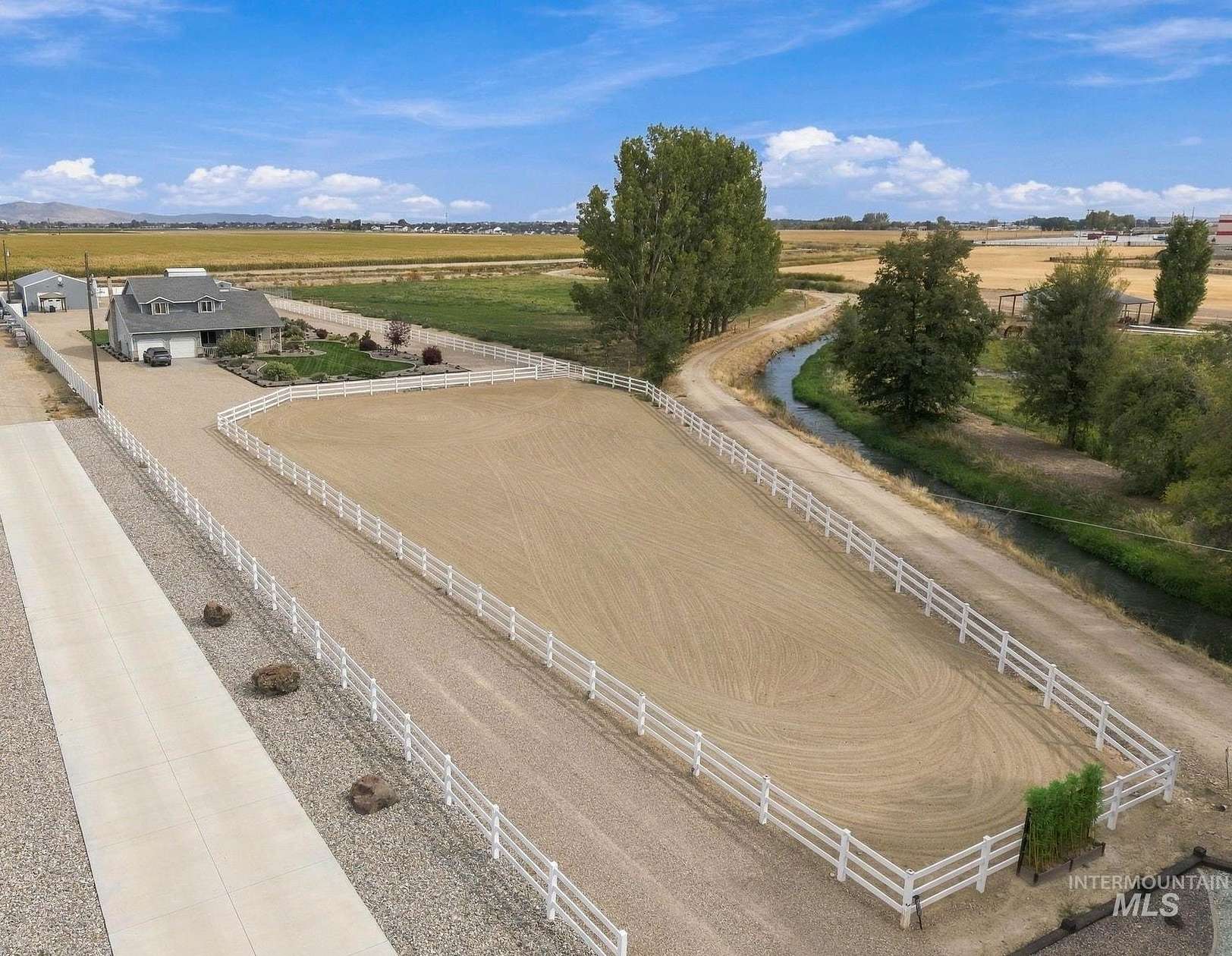 6.33 Acres of Land with Home for Sale in Nampa, Idaho
