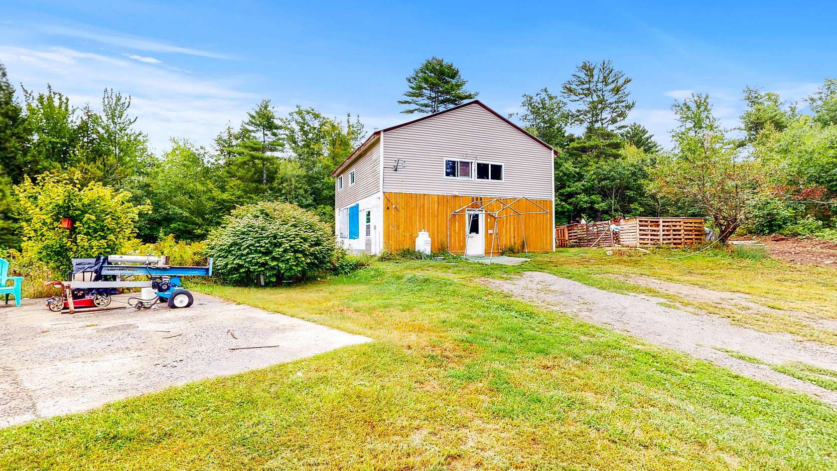2 Acres of Land with Home for Sale in Mount Vernon, Maine