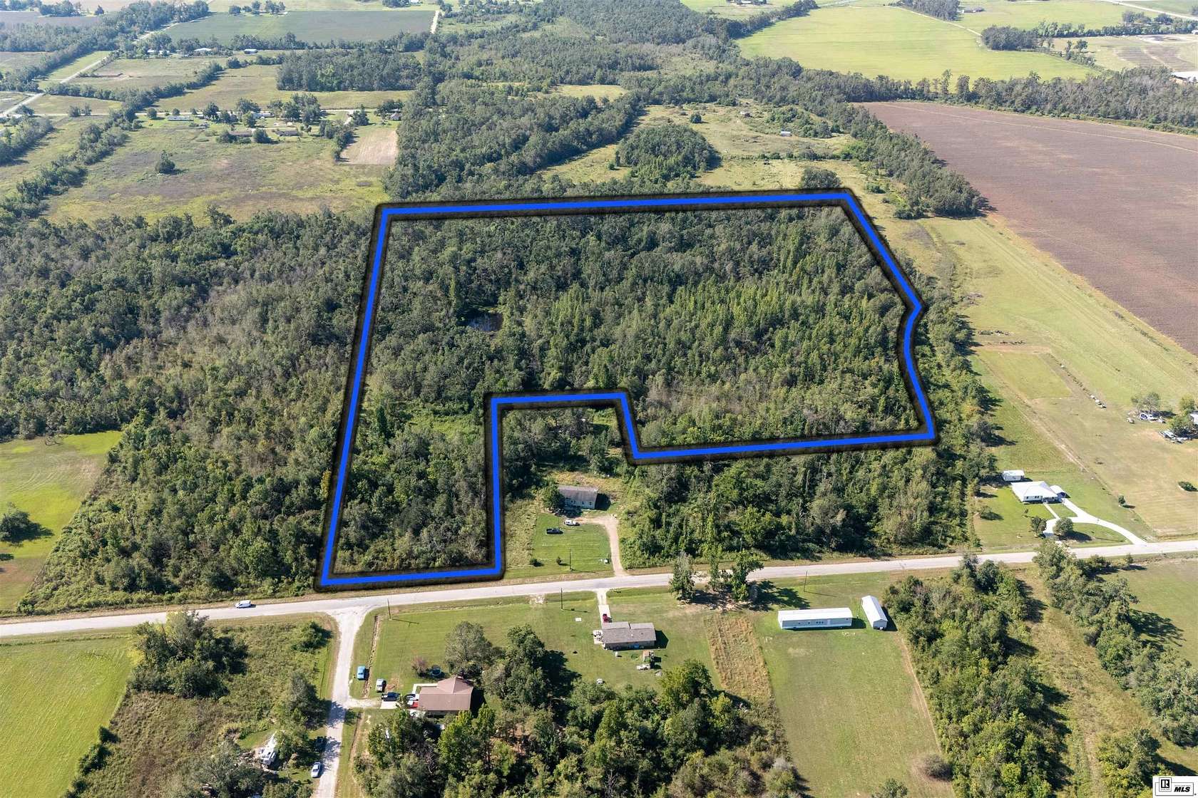 21.9 Acres of Recreational & Residential Land for Sale in Rayville, Louisiana