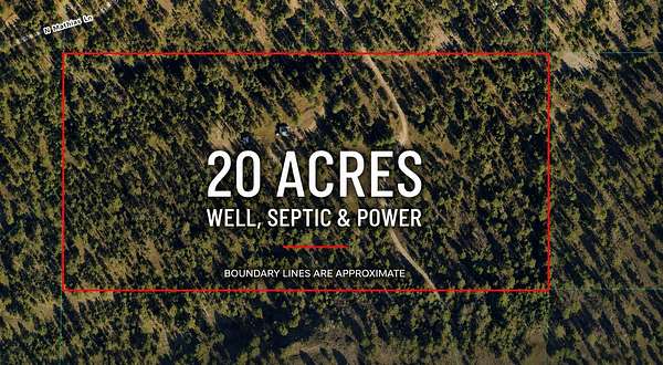 20 Acres of Recreational Land with Home for Sale in Nine Mile Falls, Washington