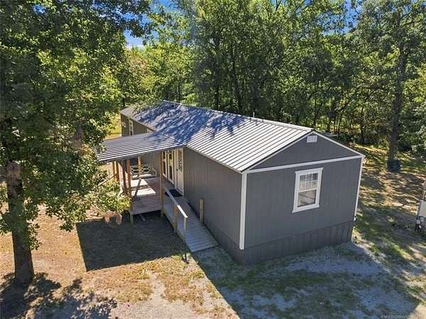 6 Acres of Land with Home for Sale in Beggs, Oklahoma