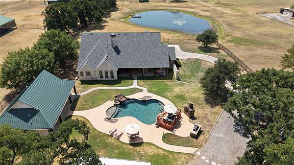 18.3 Acres of Land with Home for Sale in Denison, Texas