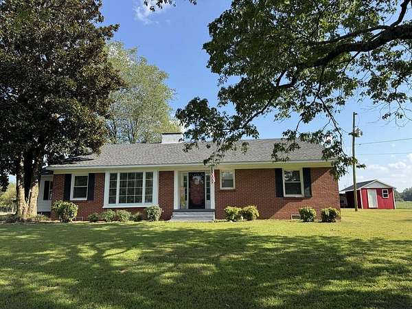 1.6 Acres of Land with Home for Sale in Huntingdon, Tennessee