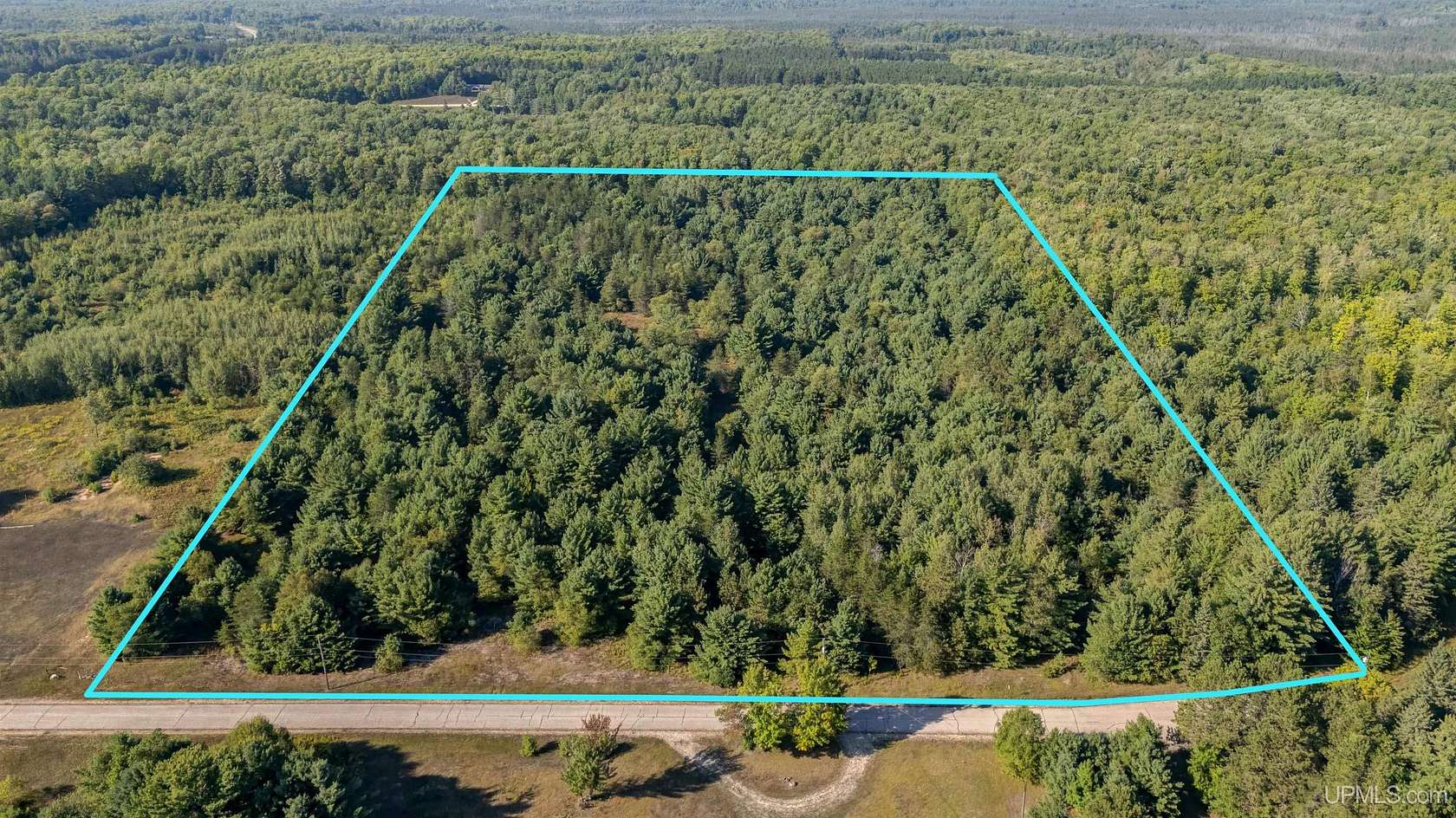 20 Acres of Recreational & Residential Land for Sale in Manistique, Michigan
