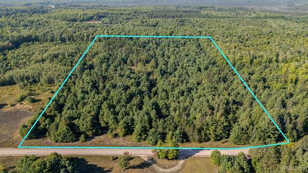 20 Acres of Recreational & Residential Land for Sale in Manistique, Michigan