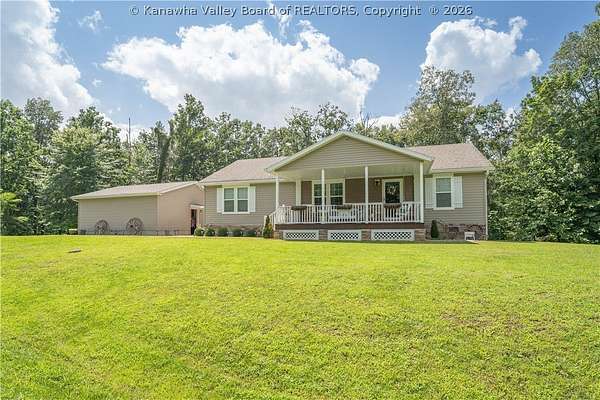 3.18 Acres of Land with Home for Sale in Clendenin, West Virginia