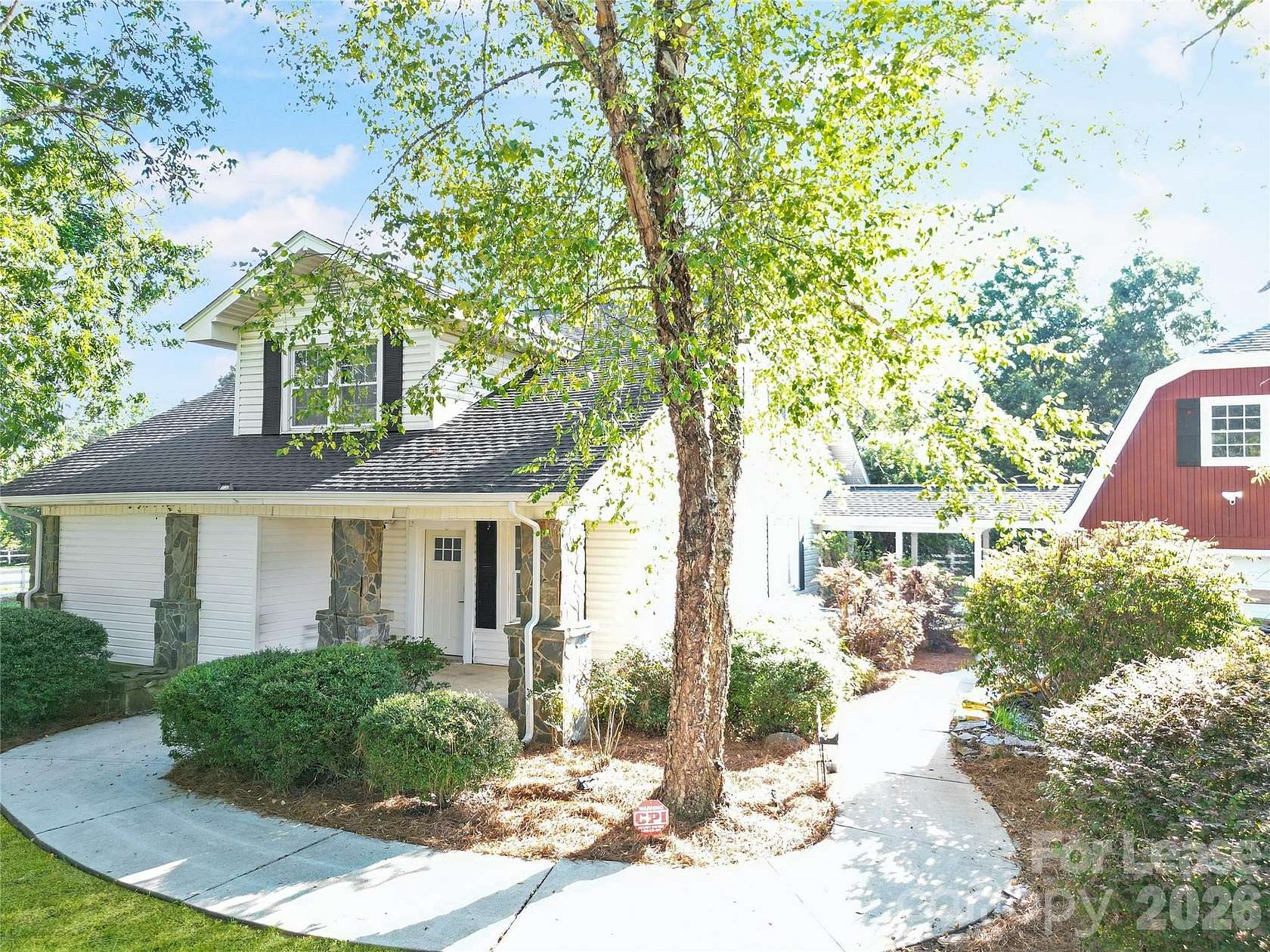 5 Acres of Land with Home for Lease in Rock Hill, South Carolina