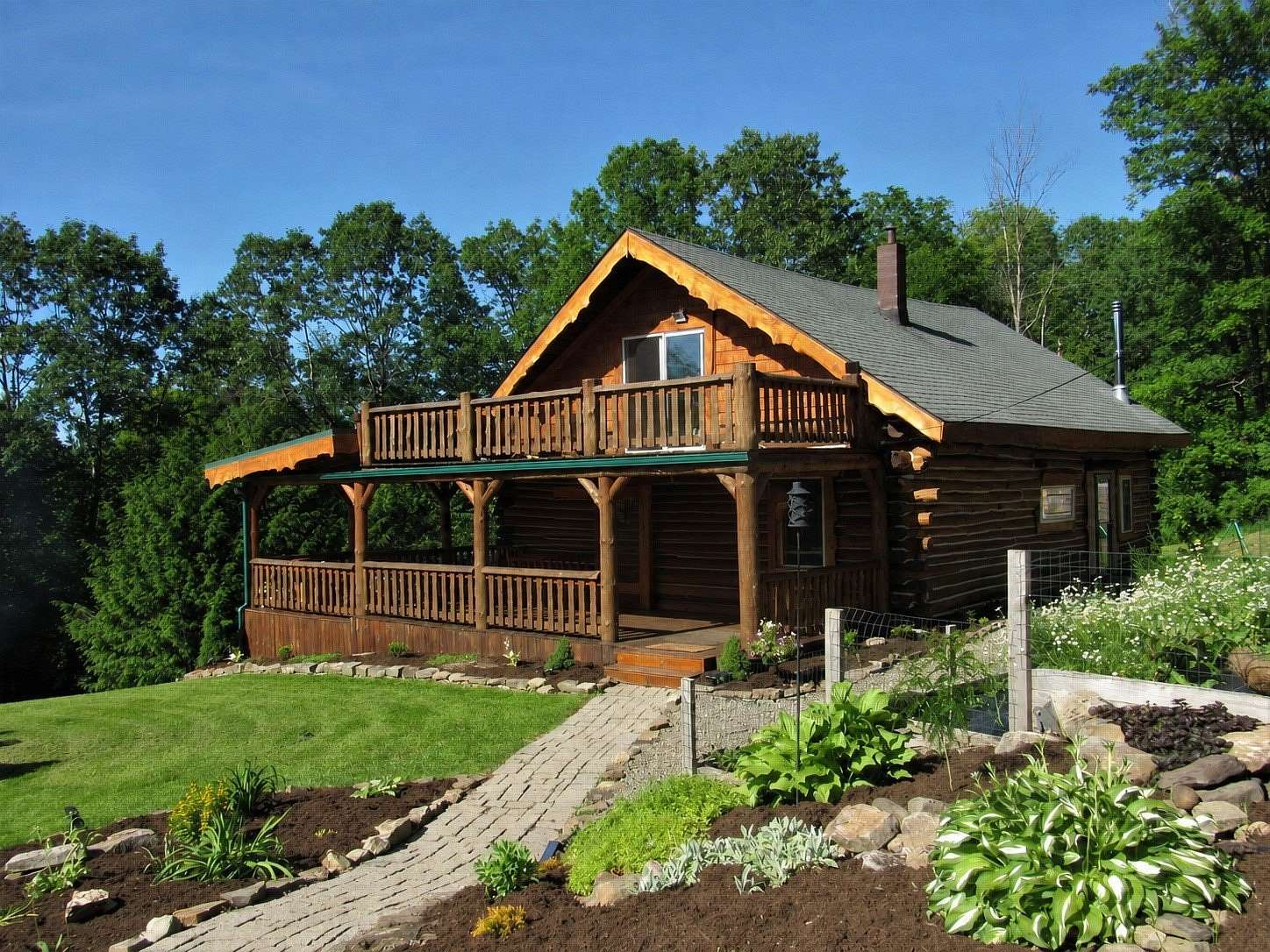 28 Acres of Recreational Land with Home for Sale in Russell, Pennsylvania