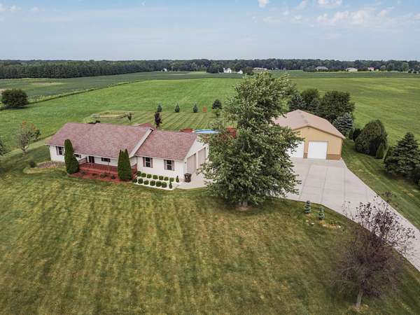 10.4 Acres of Land with Home for Sale in Lowell, Indiana