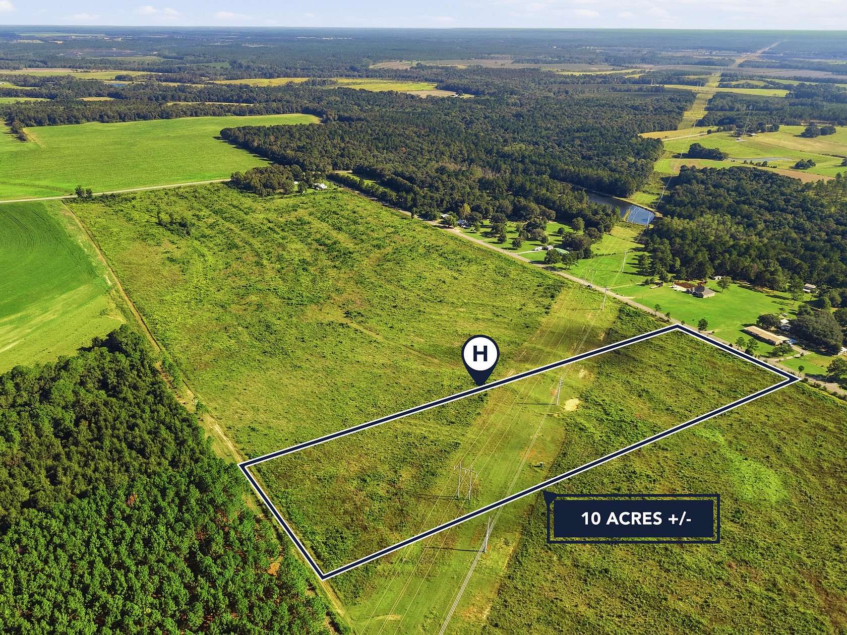 10 Acres of Residential Land for Sale in DeFuniak Springs, Florida
