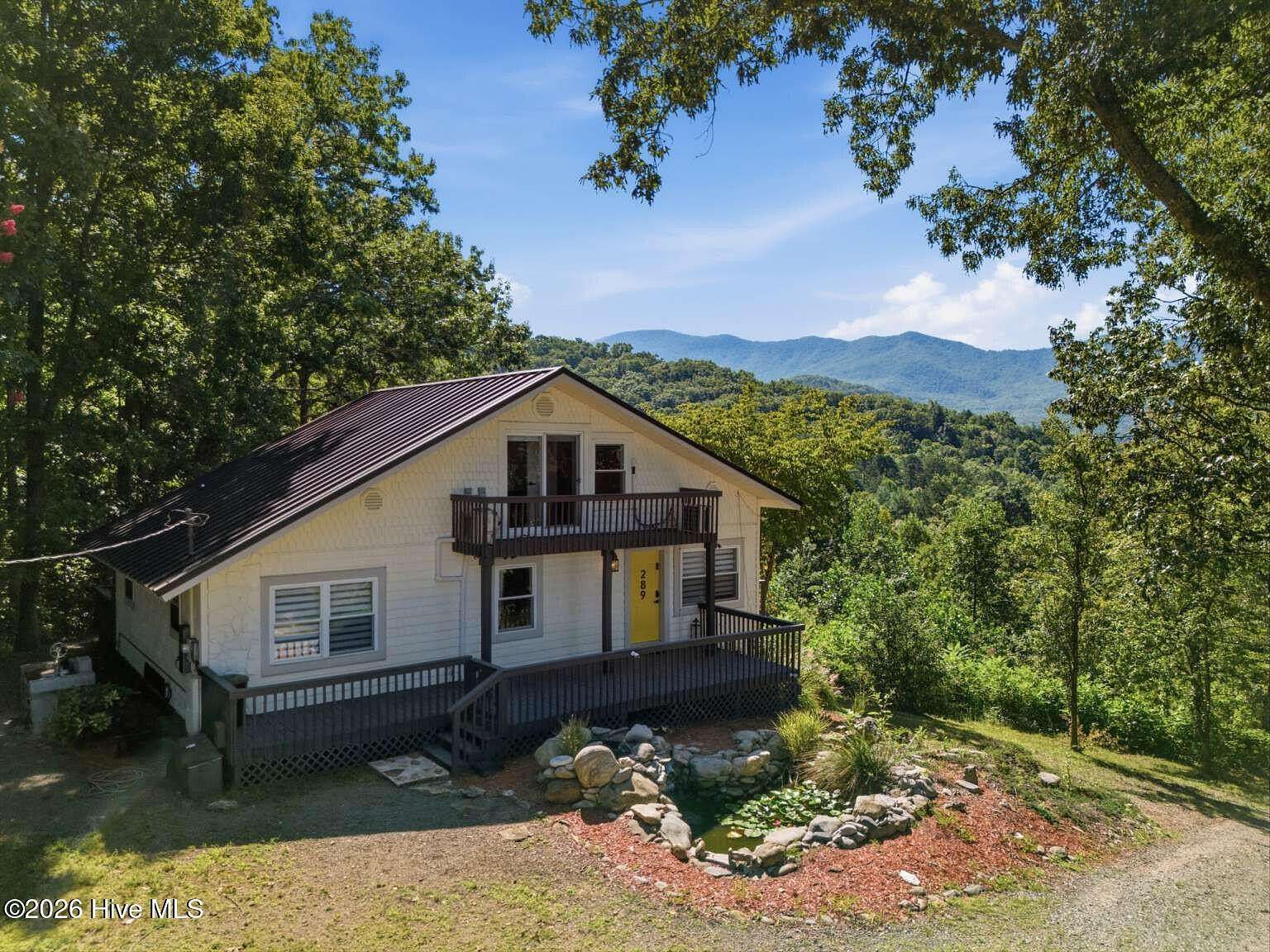 29.7 Acres of Recreational Land with Home for Sale in Hayesville, North Carolina