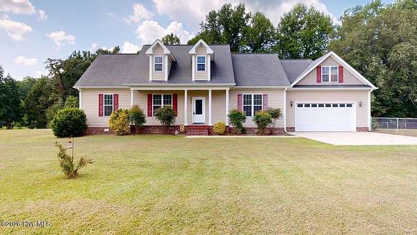 4.44 Acres of Land with Home for Sale in La Grange, North Carolina