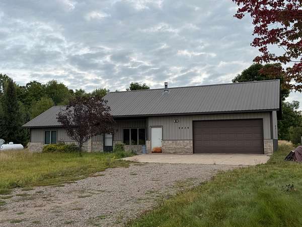 9.24 Acres of Land with Home for Sale in Argonne, Wisconsin