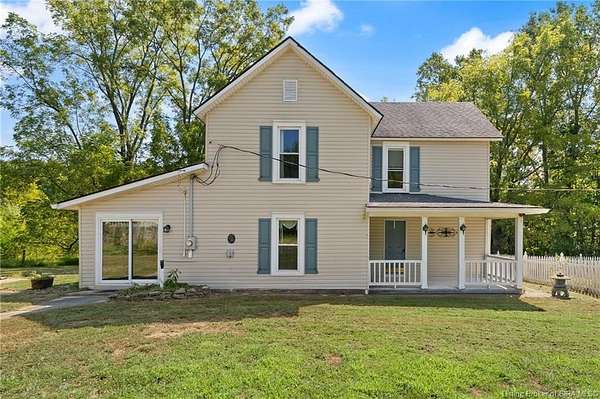 9.25 Acres of Land with Home for Sale in Borden, Indiana