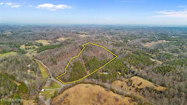13.5 Acres of Agricultural Land for Sale in Sevierville, Tennessee
