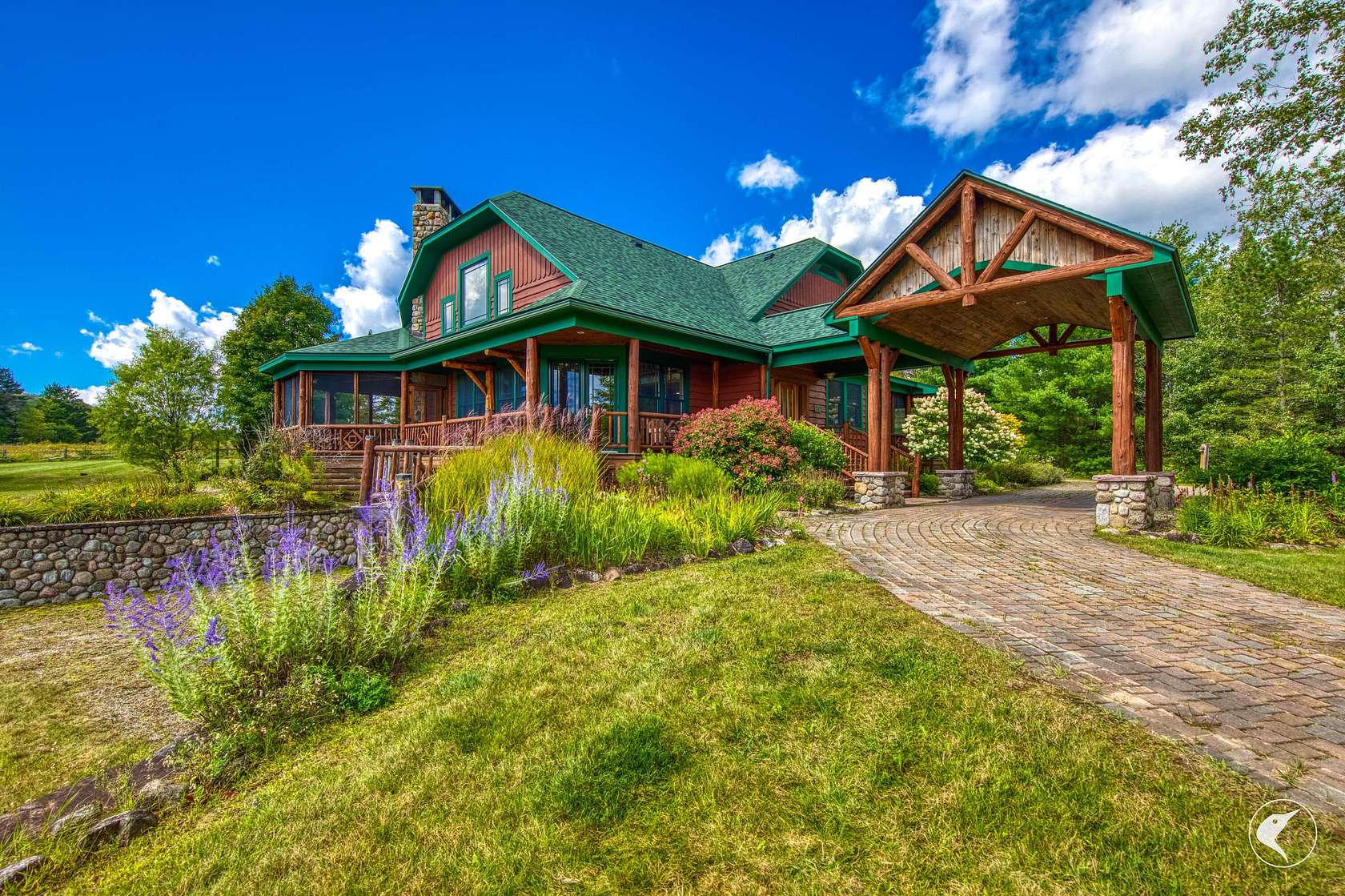 9.28 Acres of Land with Home for Sale in Lake Placid, New York