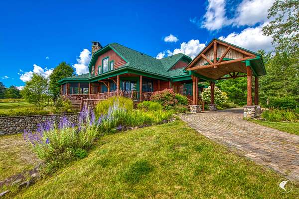 9.28 Acres of Land with Home for Sale in Lake Placid, New York