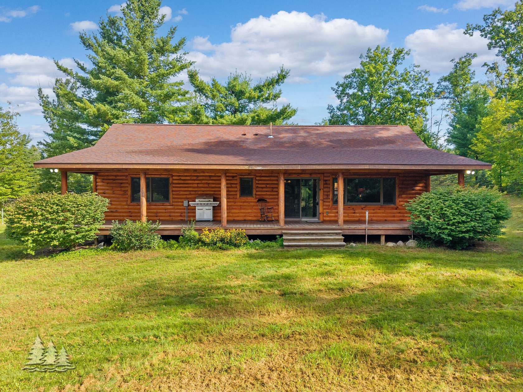 9.56 Acres of Land with Home for Sale in Comins, Michigan