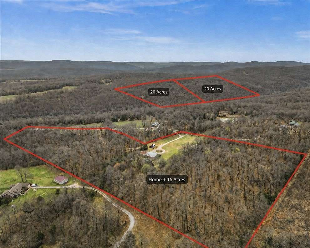 20 Acres of Recreational & Residential Land for Sale in West Fork, Arkansas