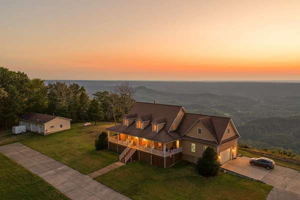 10.1 Acres of Land with Home for Sale in Rising Fawn, Georgia