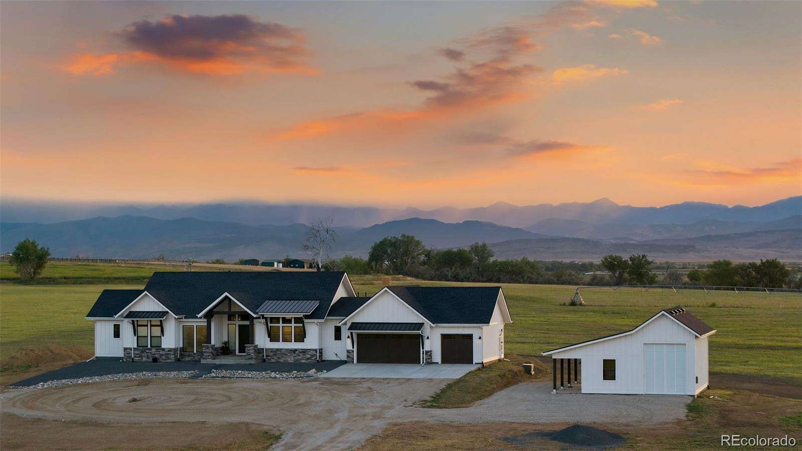 8.8 Acres of Land with Home for Sale in Berthoud, Colorado