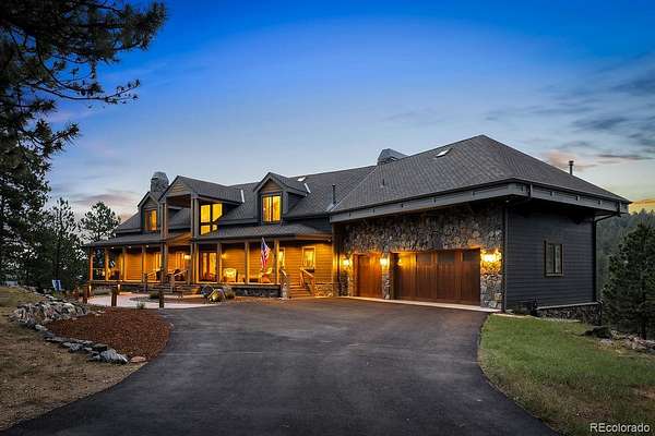 12.5 Acres of Land with Home for Sale in Evergreen, Colorado
