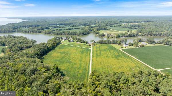 26.6 Acres of Agricultural Land with Home for Sale in Leonardtown, Maryland