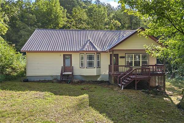 5 Acres of Land with Home for Sale in Jasper, Arkansas