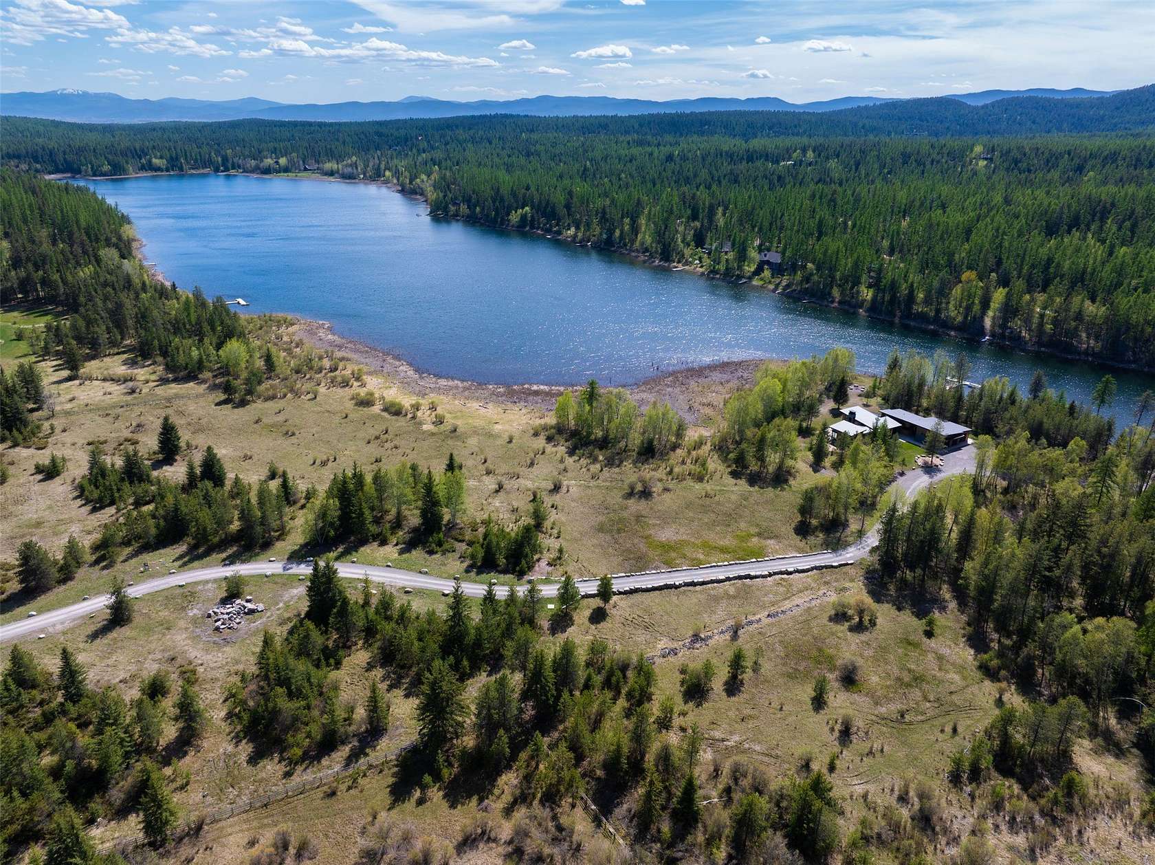 34.8 Acres of Recreational Land with Home for Sale in Whitefish, Montana