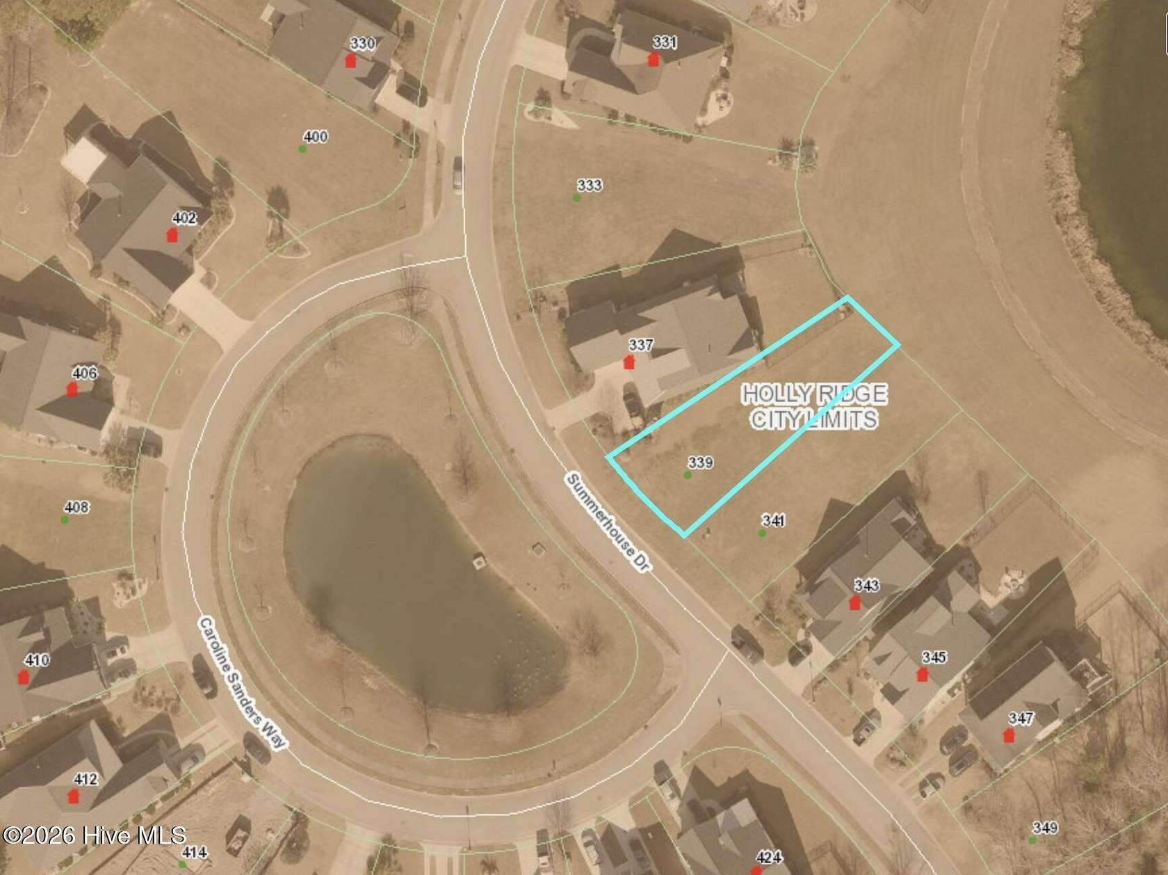 0.16 Acres of Residential Land for Sale in Holly Ridge, North Carolina