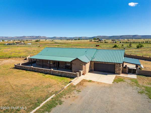 7 Acres of Land with Home for Sale in Paulden, Arizona