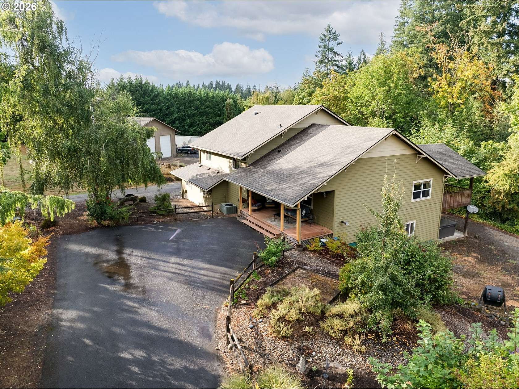6.36 Acres of Land with Home for Sale in Ridgefield, Washington