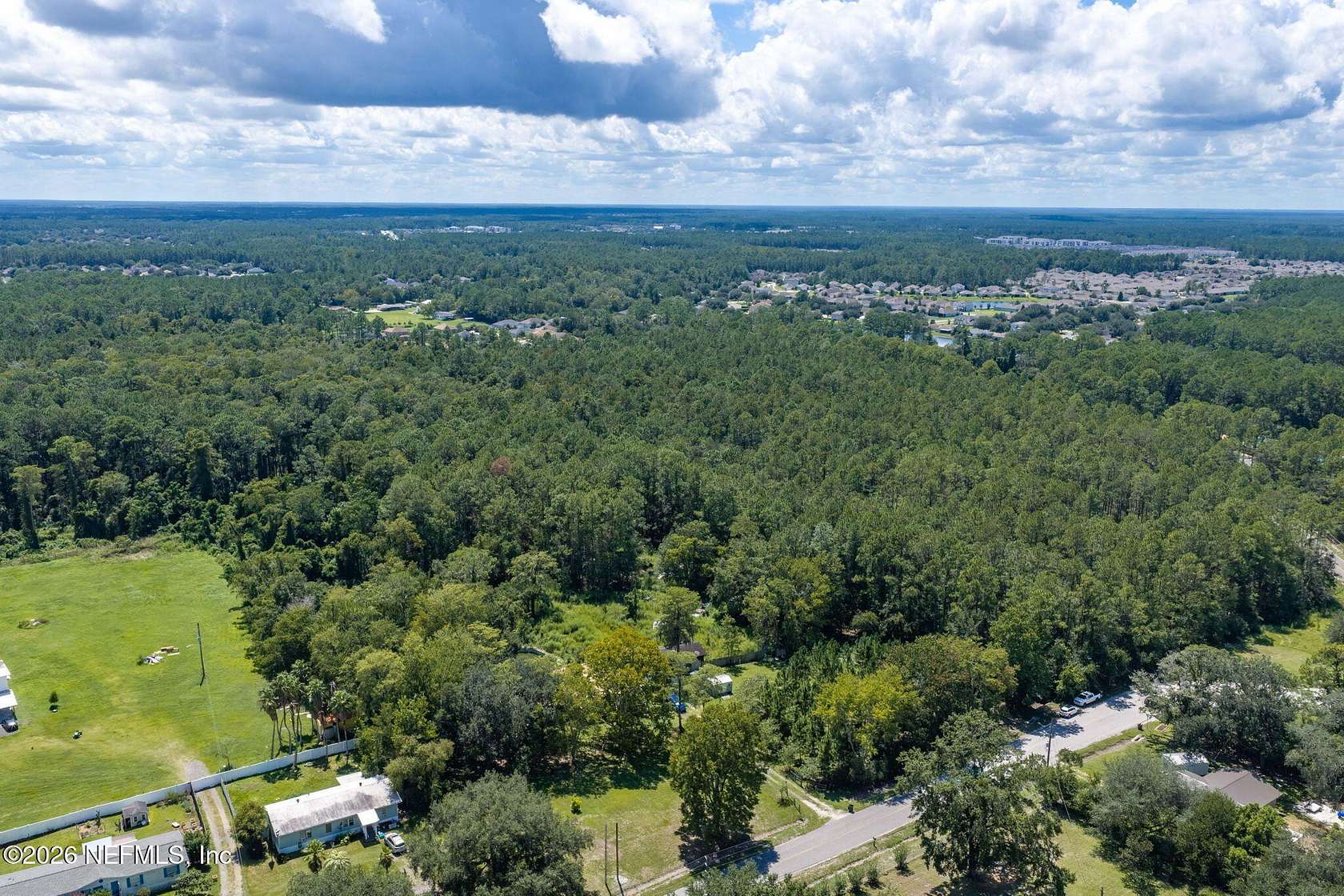5 Acres of Land with Home for Sale in Jacksonville, Florida