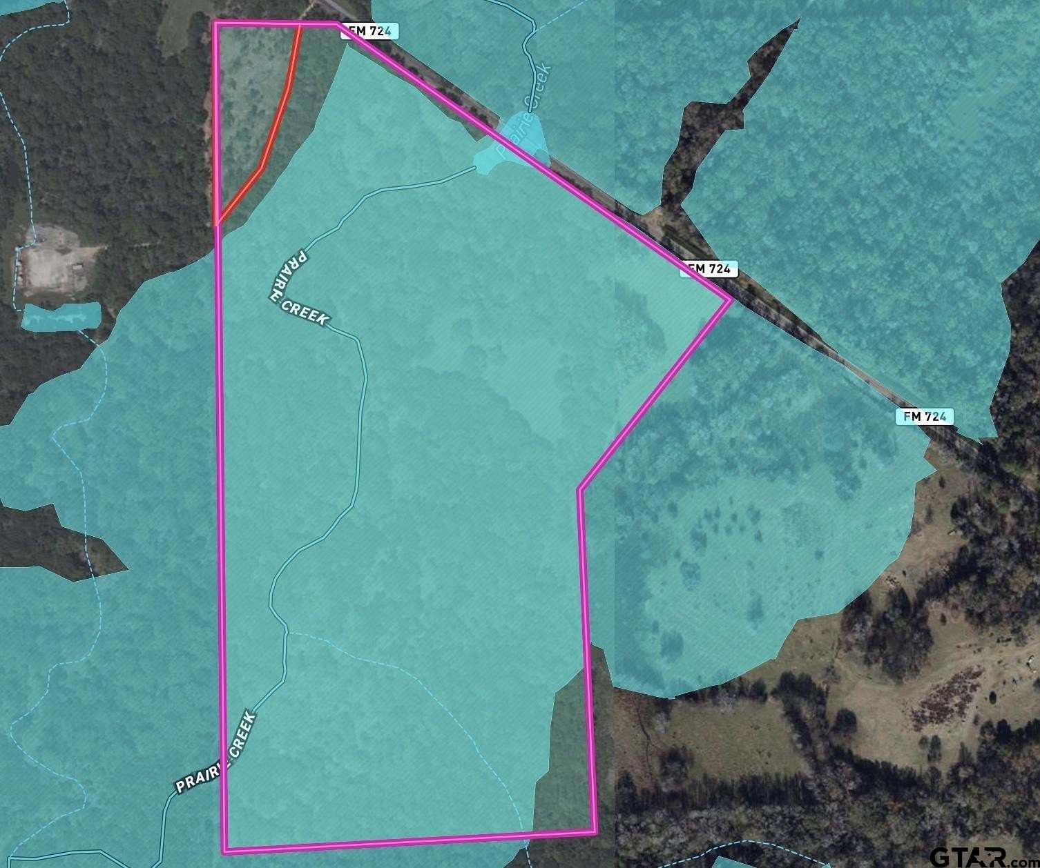 70 Acres of Recreational & Residential Land for Sale in Tyler, Texas