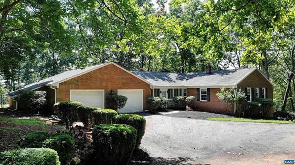 7 Acres of Land with Home for Sale in Keswick, Virginia