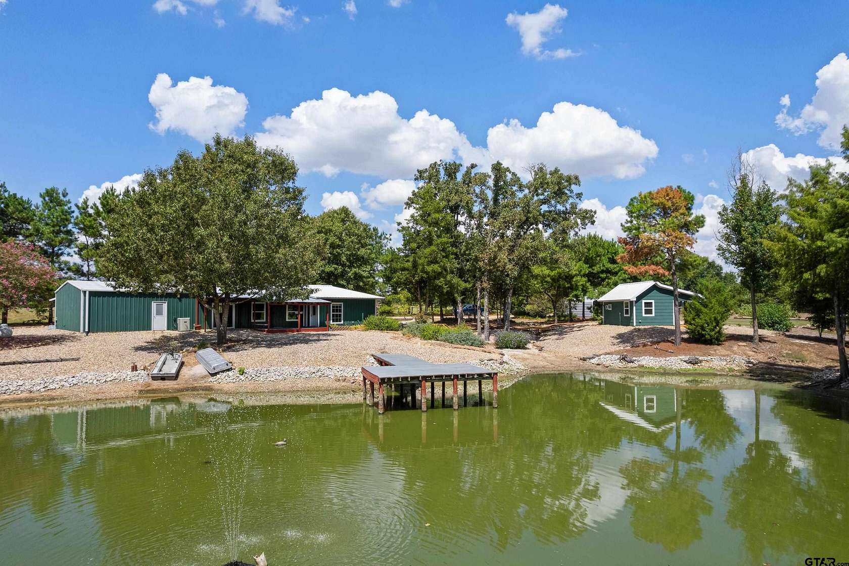 6.26 Acres of Land with Home for Sale in Mount Vernon, Texas